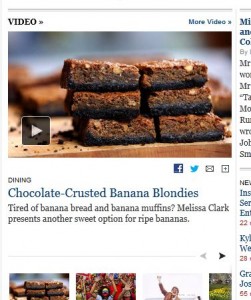 snip of NYT food video